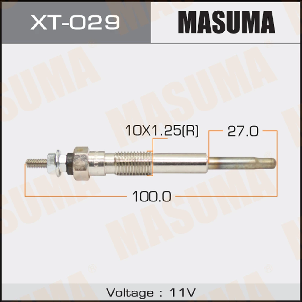 Свеча накаливания Masuma XT-029